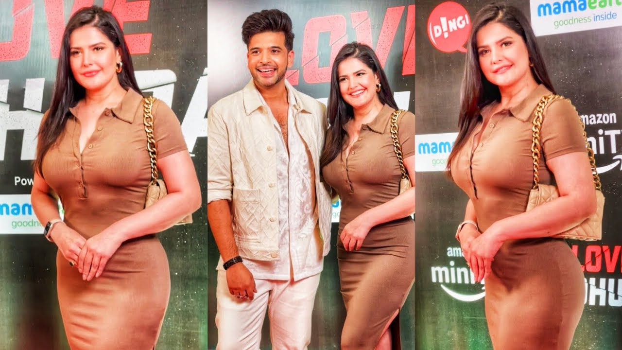 Stunning Pair: Zareen Malik & Karan Kundrra Attend 
