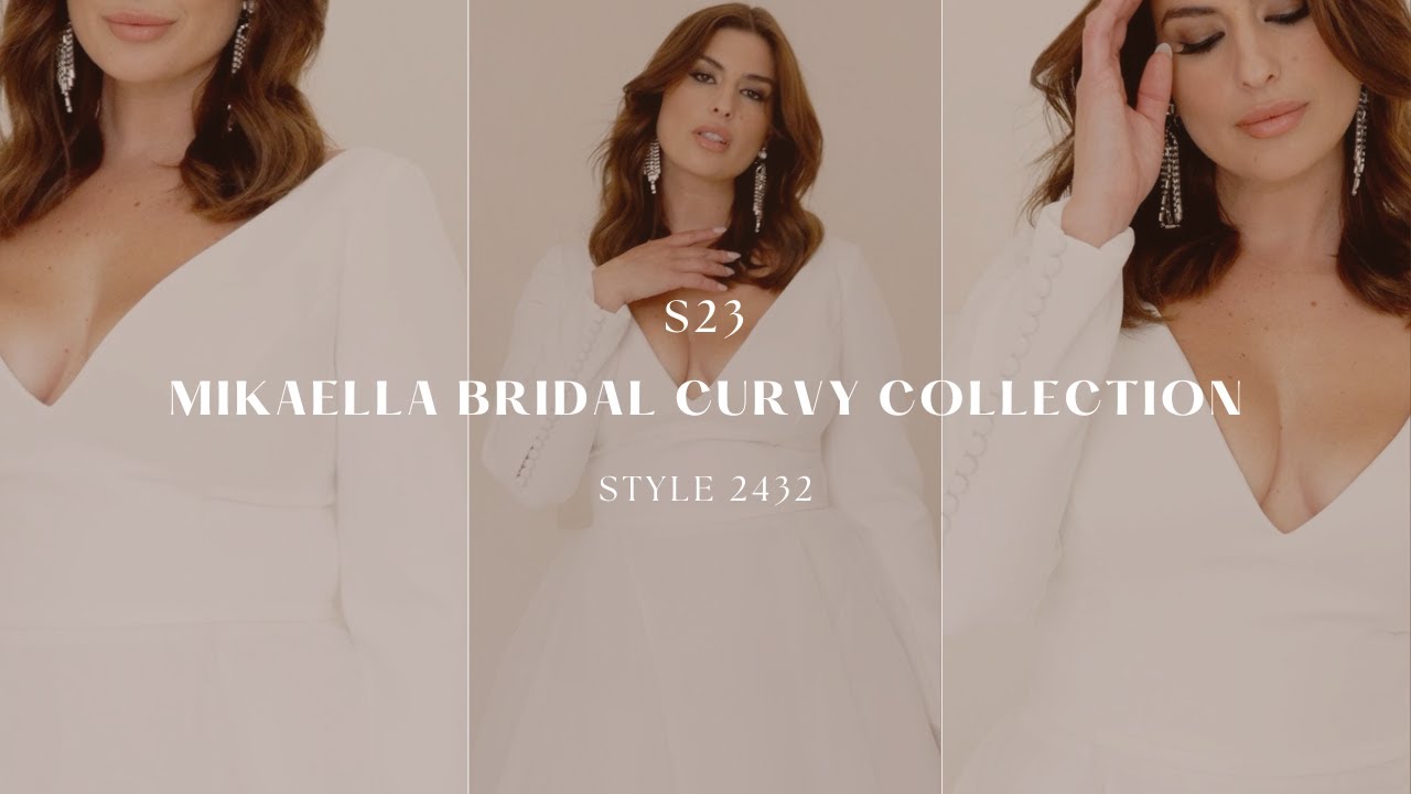 Style M2432 Curvy Spotlight by Mikaella Bridal