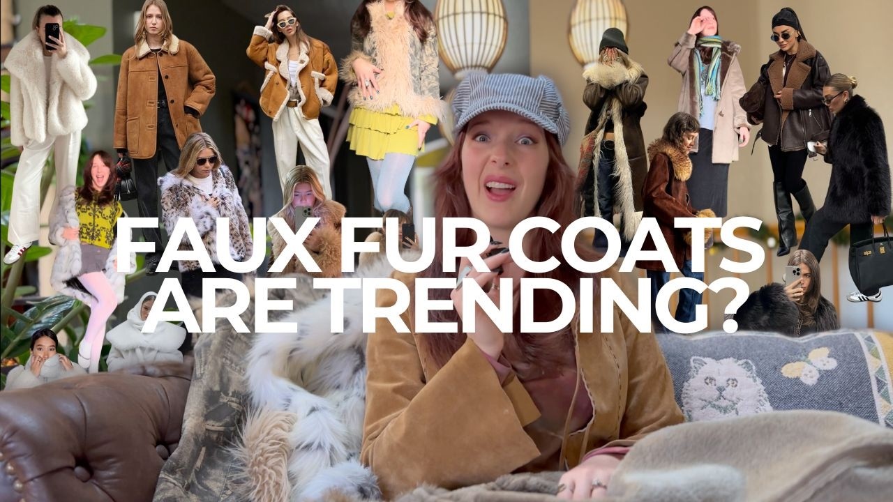 Styling The Faux Fur Coat Trend | Faux Fur Jackets For This Winter ❄️ How To Wear A Fur Coat
