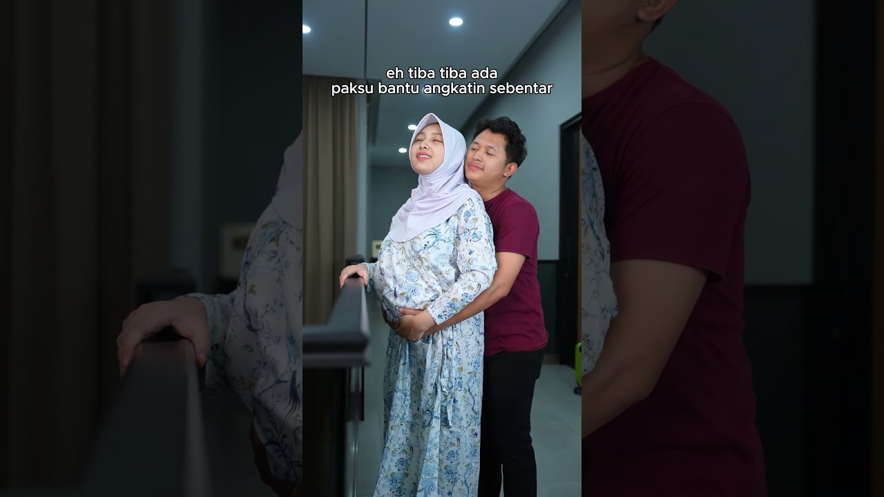 suami angkat perut bumil