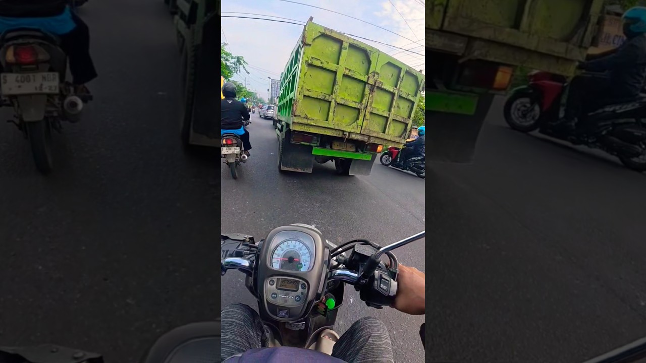 Suara rem truk sumatra yang lagi viral