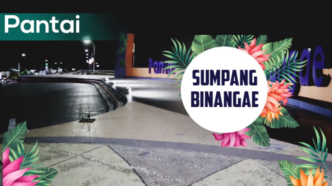 Suasana Pantai Sumpang Binangae di Malam Hari | Kec.Barru