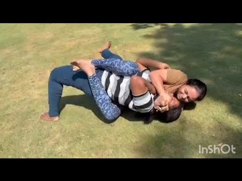 Submission wrestling challenges Yogita vs pooja💪 women submission wrestling, Grappling
