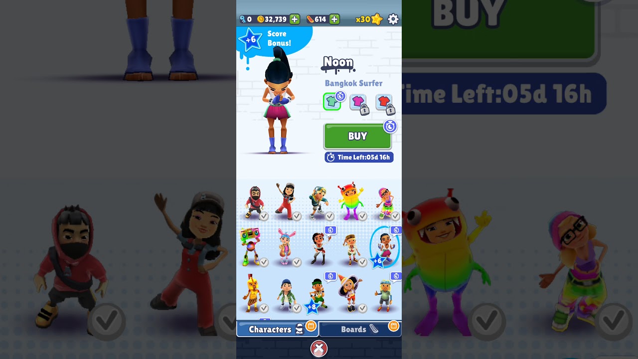 Subway Surfer Sakura board unlock | Subway Surfers #shorts