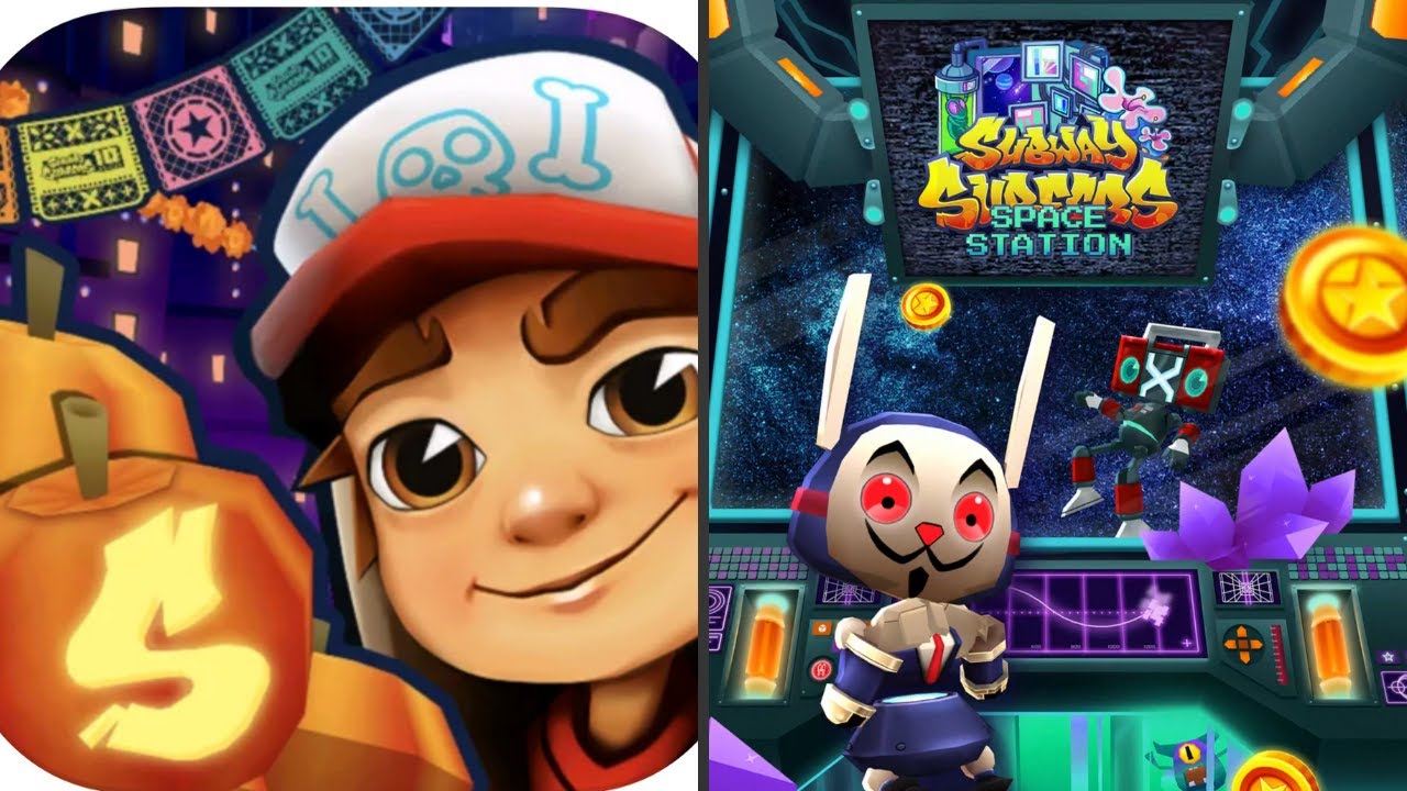 Subway Surfers 🎃 HALLOWEEN MEXICO 2021! VS SPACE STATION! 🏄‍♀️