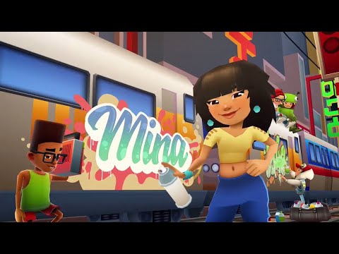 subway surfers Game New Video - Funny Fails Falls Mina Run Android Gameplay #1