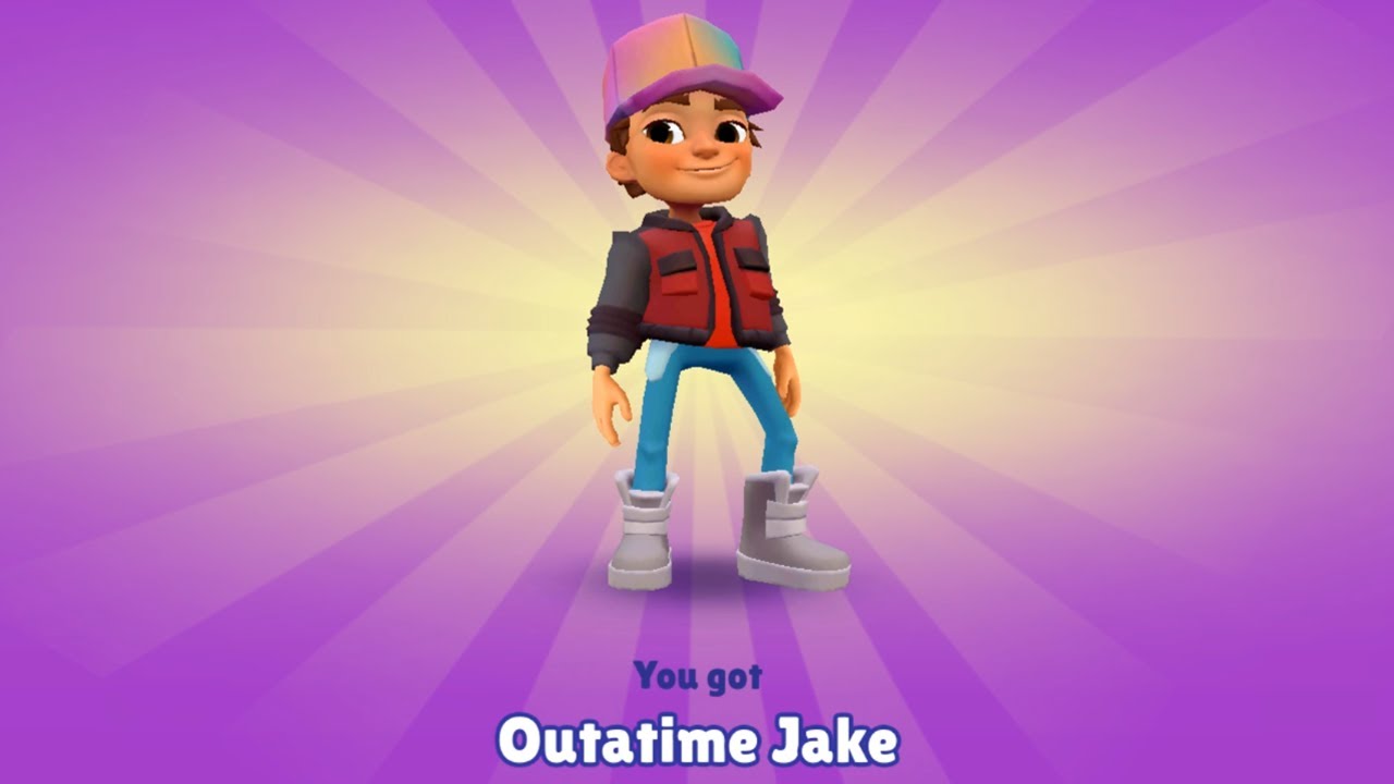 Subway Surfers Haunted Halloween - New Outatime Jake Character Update - All Characters Unlocked