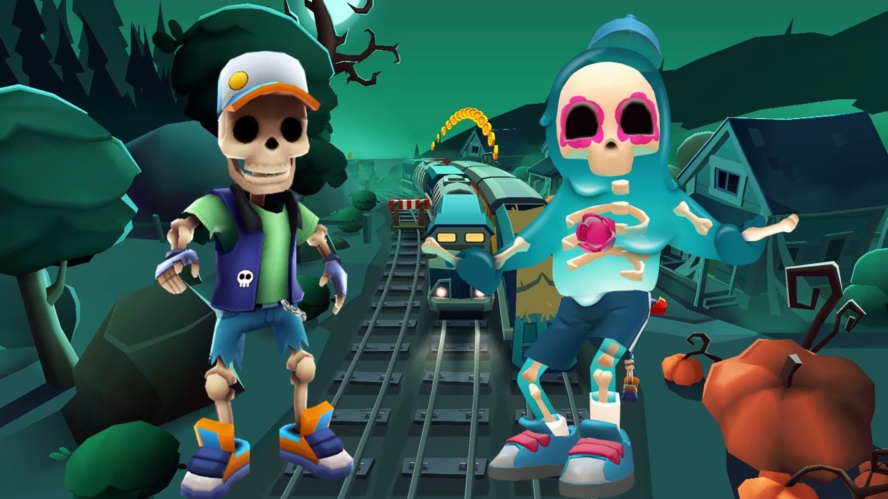 Subway Surfers Haunted Hood – Manny Vs Bob The Blob