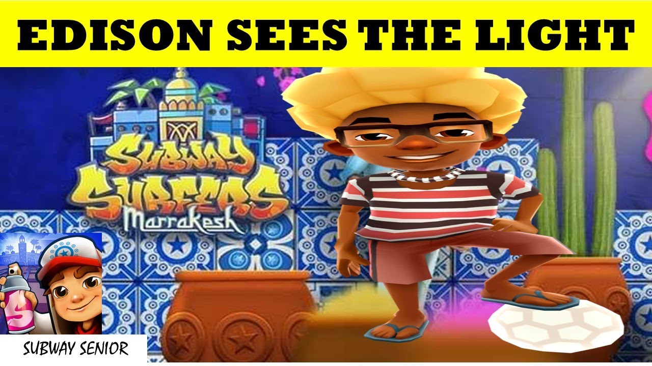 SUBWAY SURFERS MARRAKESH:EDISON REWARD FOR EDISON OF SAO PAULO:22nd SEPTEMBER 2021 ANDROID GAMEPLAY