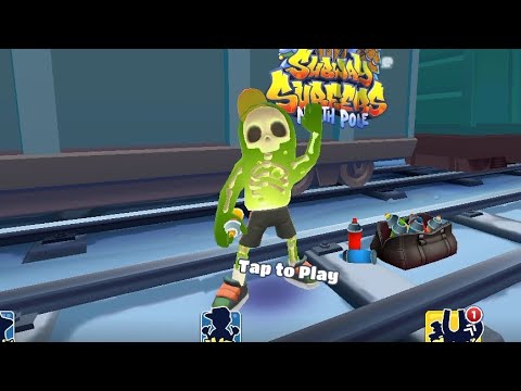 Subway Surfers NORTH POLE 2023 : BOB THE BLOB (SLIME OUTFIT) (2 MINUTES GAMEPLAY)