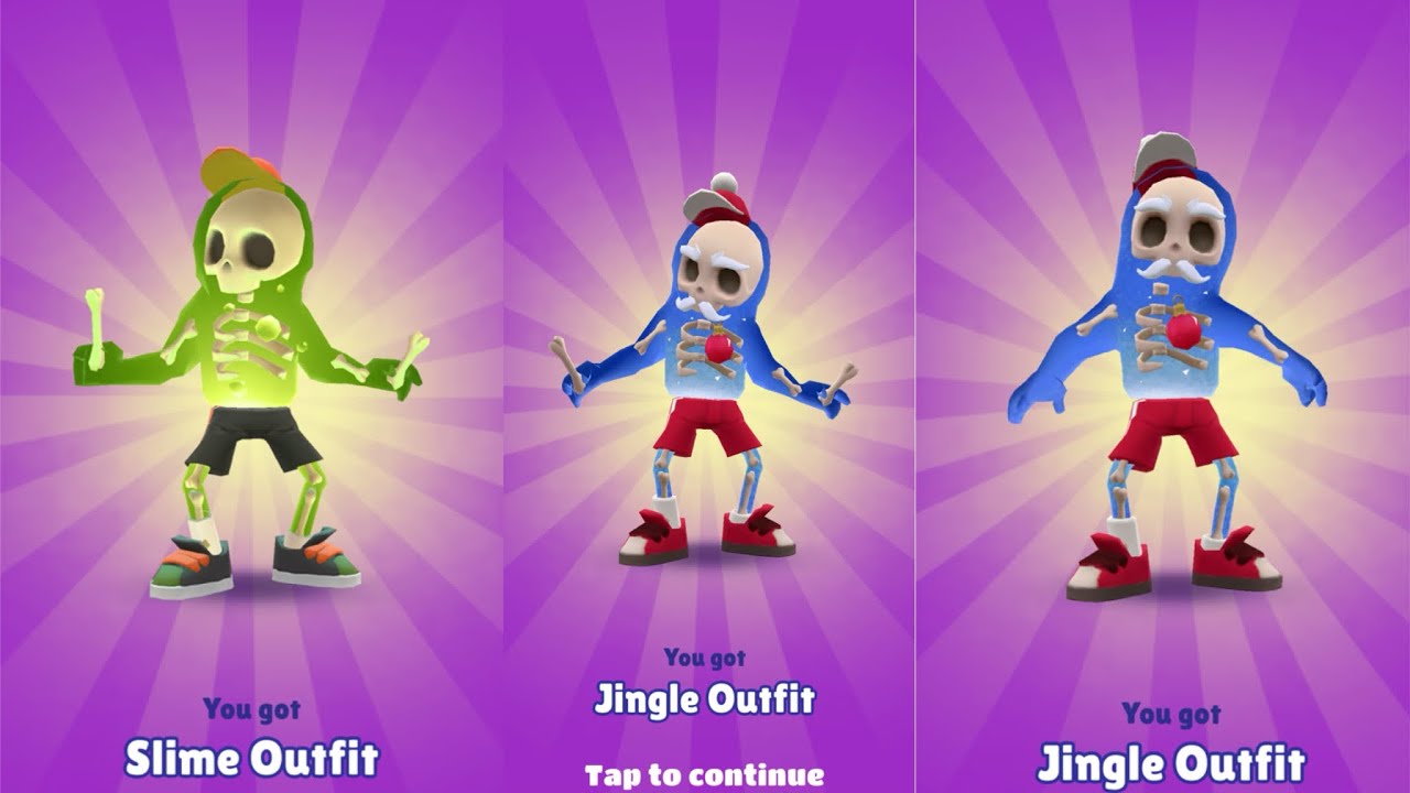 Subway Surfers North Pole 2023: Got Bob The Blob JINGLE Outfit + SLIME Outfit