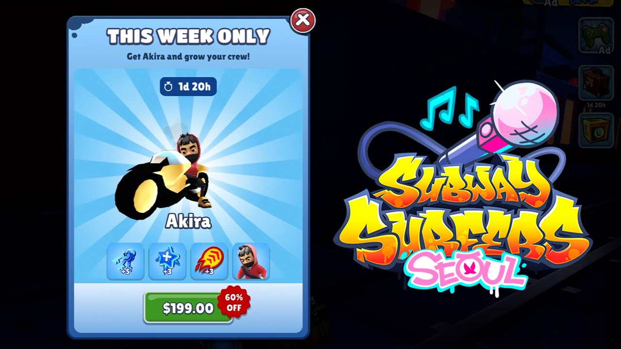 SUBWAY SURFERS SEOUL 2023 : AKIRA