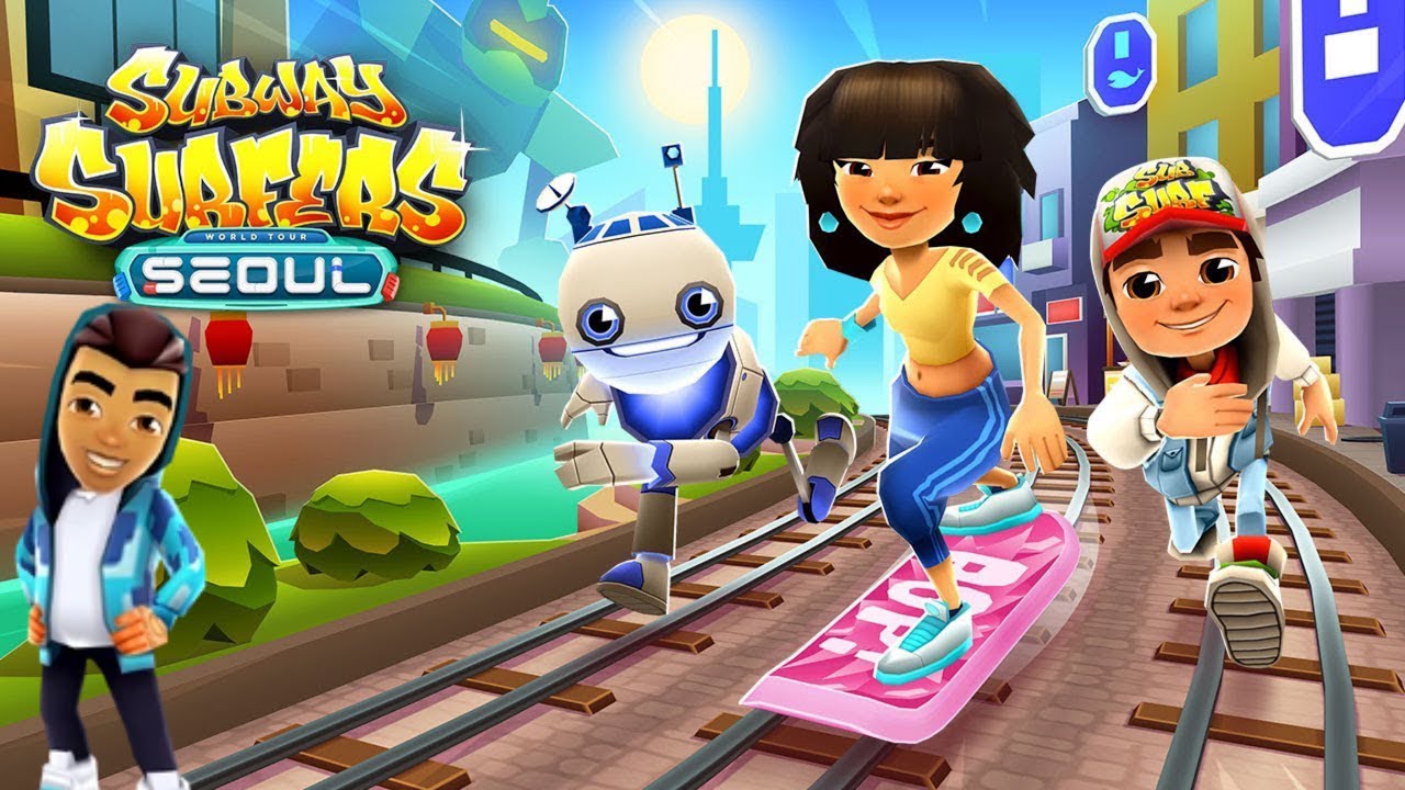 SUBWAY SURFERS SEOUL 2023 : KAREEM PLAYS ON MOBILE VERTICAL GAMEPLAY 📲
