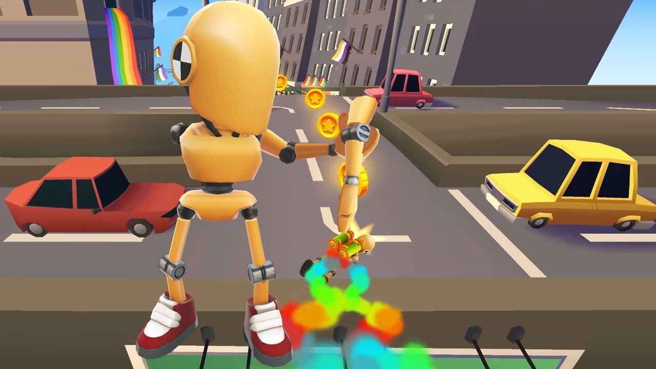 Subway Surfers Theo Yêu Cầu – Dummy Và Ván Trượt Speeder