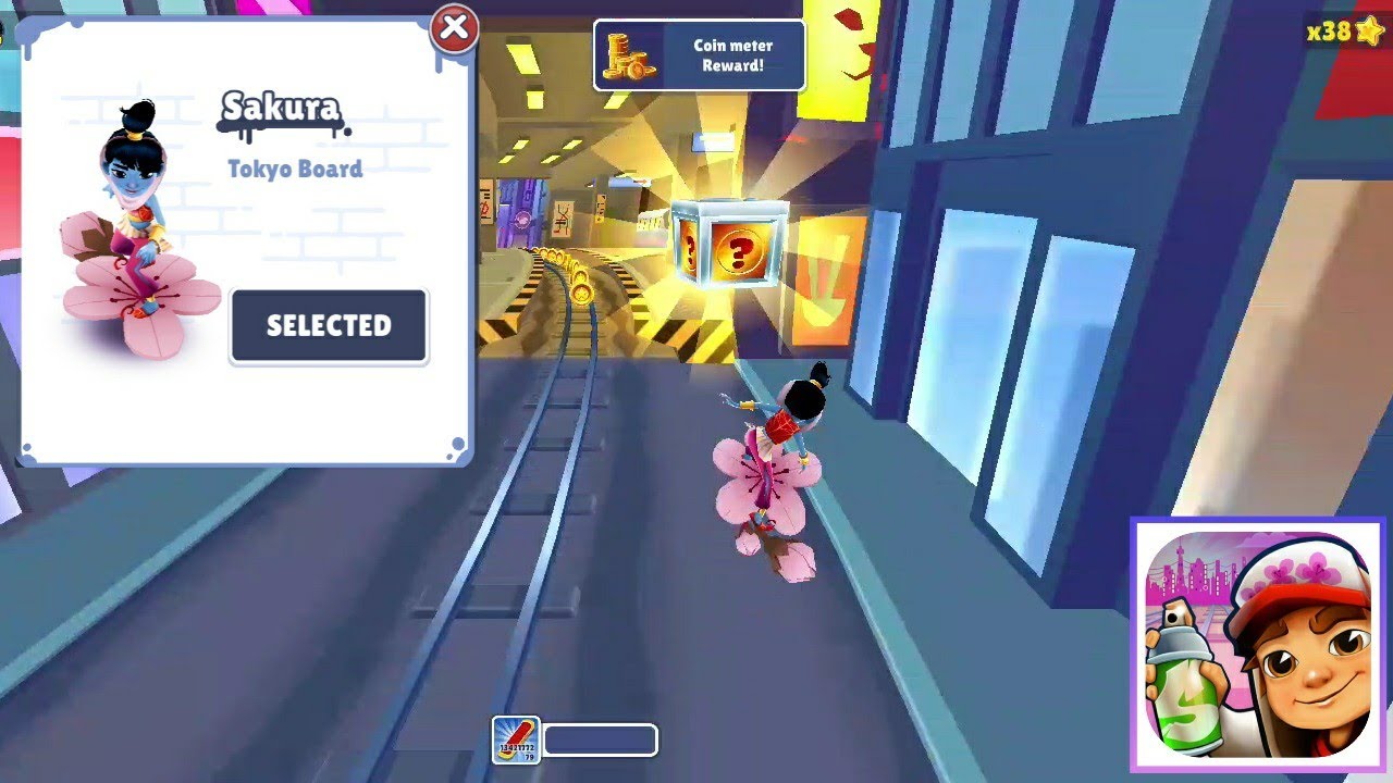 Subway Surfers Tokyo 2021 - Amira Genie Outfit and Sakura!