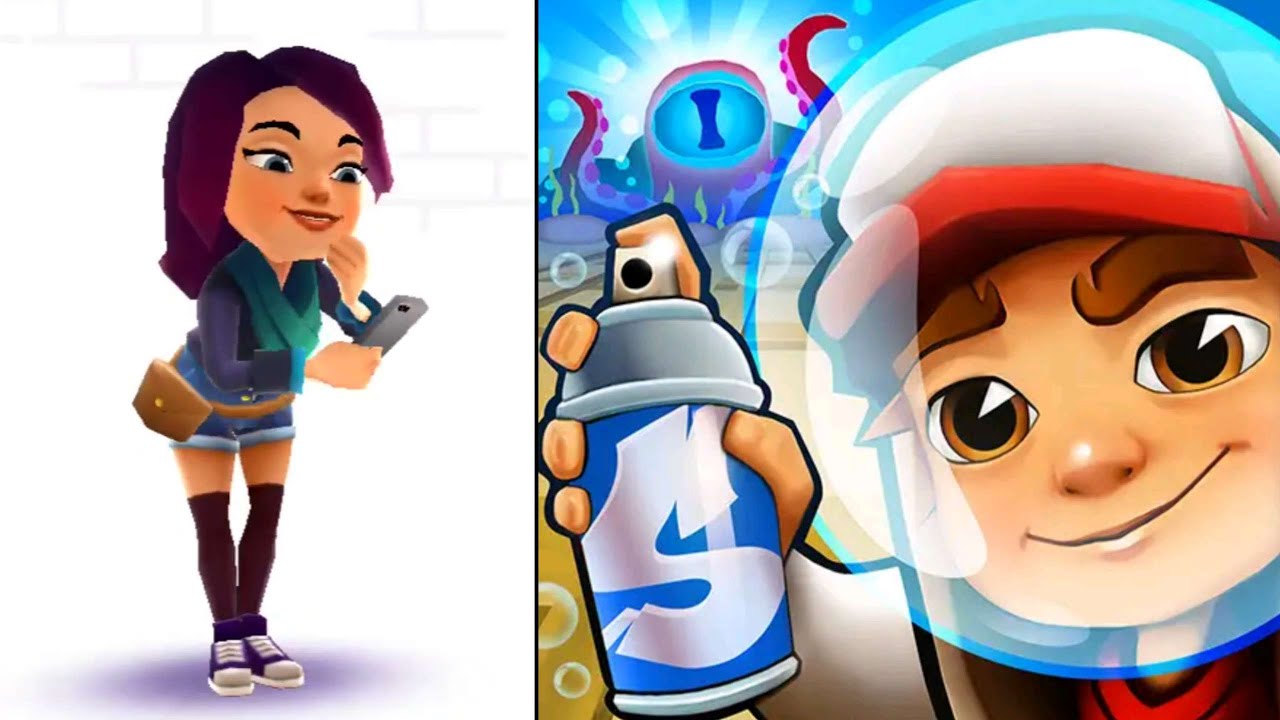 Subway Surfers Underwater 2023 - Jolien Amsterdam Surfer