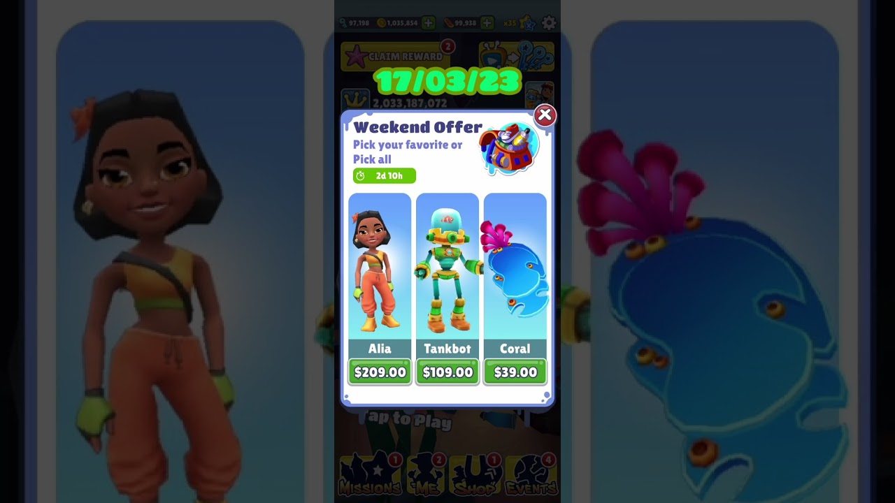 Subway Surfers Underwater 2023 All Upcoming Bundles #shorts #subwaysurfers