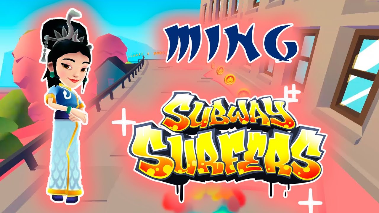 SUBWAY SURFERS VANCOUVER PINK  2022 MING WHITESNAKE BEACH #112