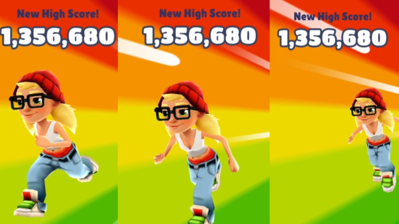 Subway Surffer 2nd Time Play And Make 2nd Highest Score 1,356,680🔥💥💯😎