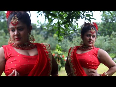 Sufia sathi   Saree fashion   rad saree rad bra 20231080P HD