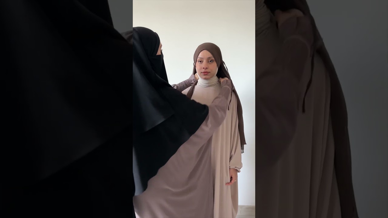 Sufle/ khimar nasıl bağlanır ?