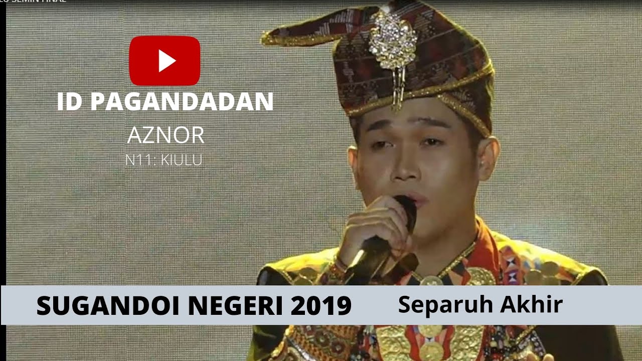 Sugandoi Kaamatan Negeri 2019 (Separuh Akhir), Aznor Jipin-Id Pagandadan