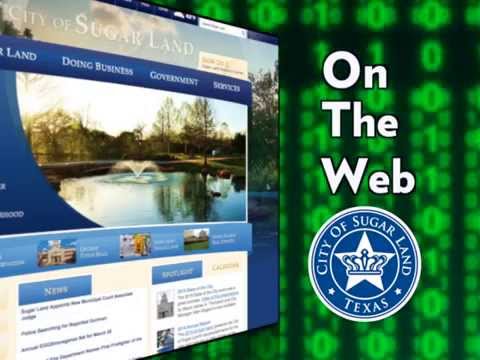 Sugar Land On the Web - Online Bill Pay