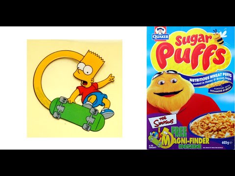 Sugar Puffs Simpsons Magni Finders & Cereal Advert (2001)