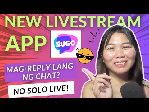 [SUGO APP] NEW LIVE STREAMING APP / EASY BEGINNERS GUIDE