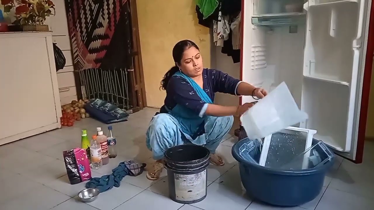 suit vlog Indian housewife cleaning vlog desi style bacchon ne pura ganda kar diya