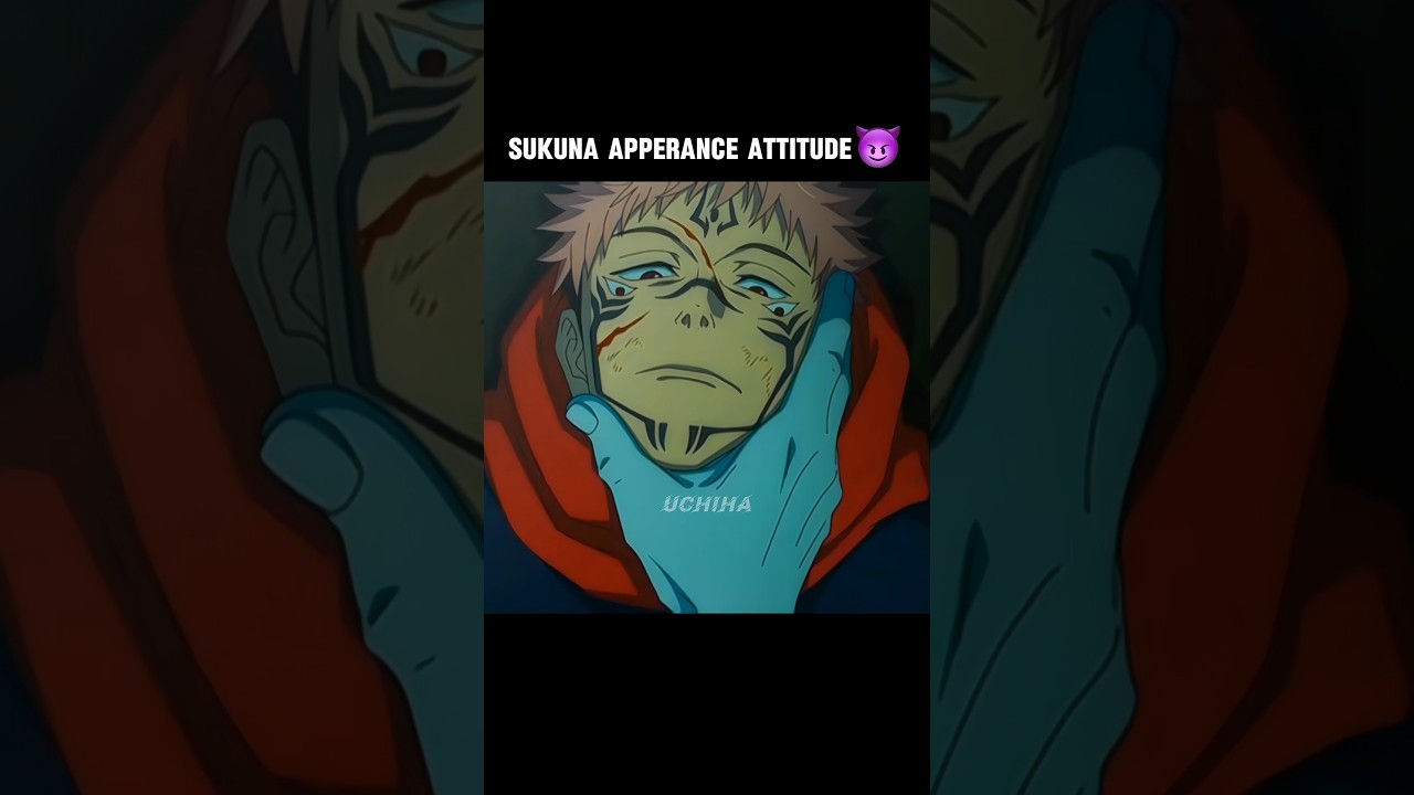 Sukuna Apperance Attitude 😈 #sukuna #sukunaedit #sukunaamv #jujutsukaisen #animeedit