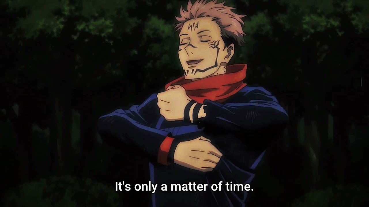 Sukuna rips his shirt Jujutsu Kaisen HD Color Test