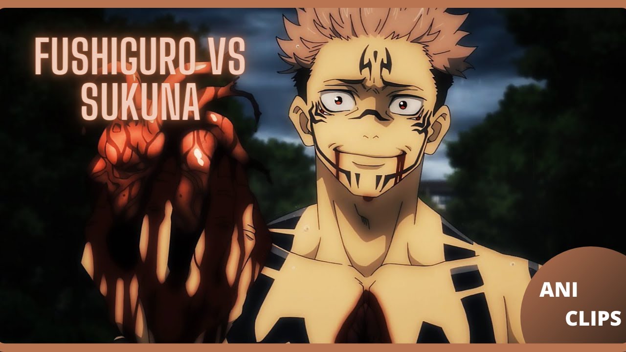 Sukuna vs Fushiguro |Jujutsu Kaisen(呪術廻戦) ENGLISH DUB |