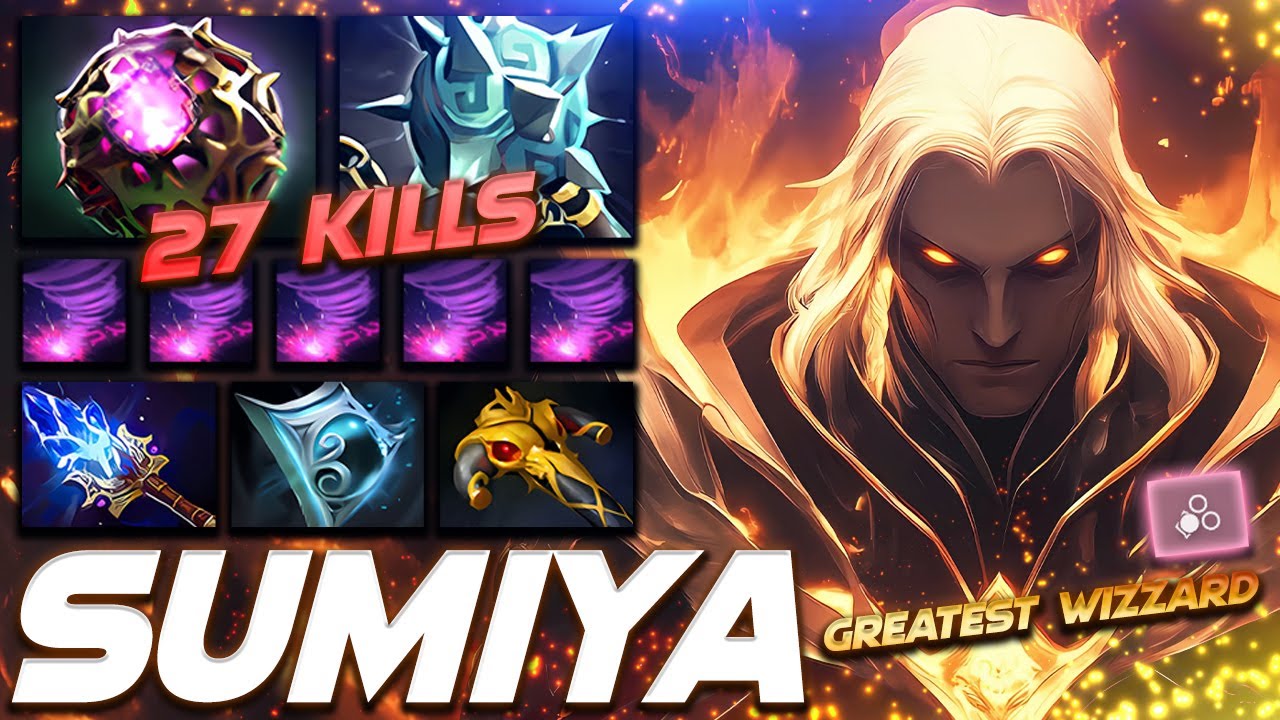 SumiYa Invoker 27 KILLS Greatest Wizard - Dota 2 Pro Gameplay [Watch & Learn]