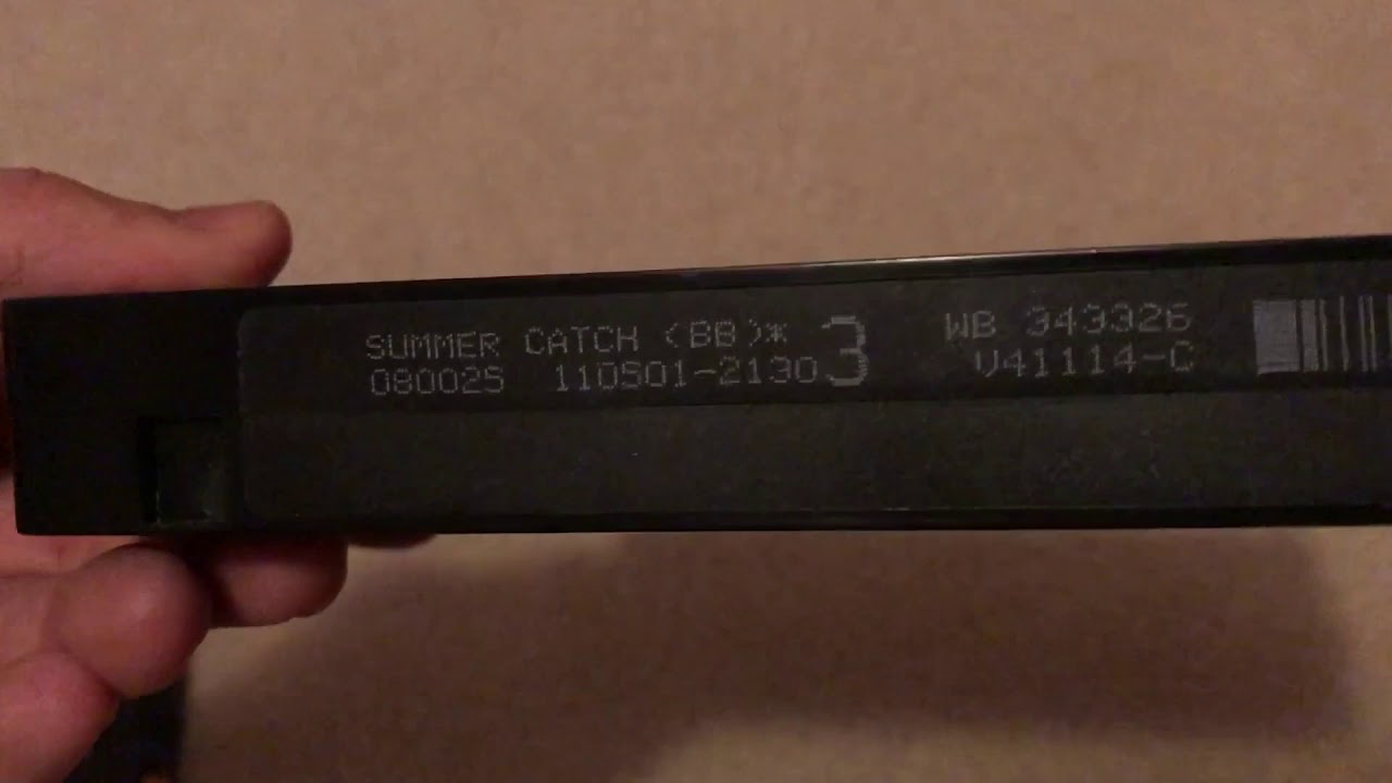 Summer Catch 2001 VHS