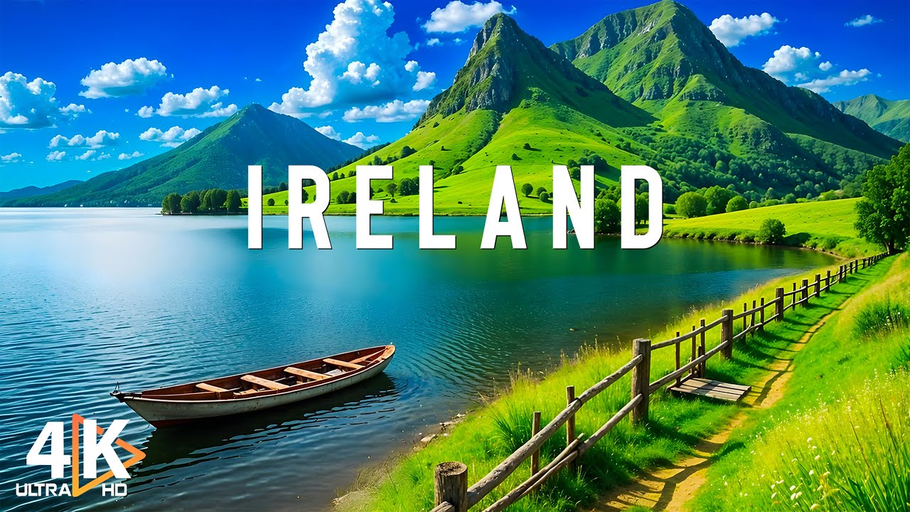 Summer Ireland 4K – Castles, Coastal Cliffs & Wild Meadows Across the Emerald Isle