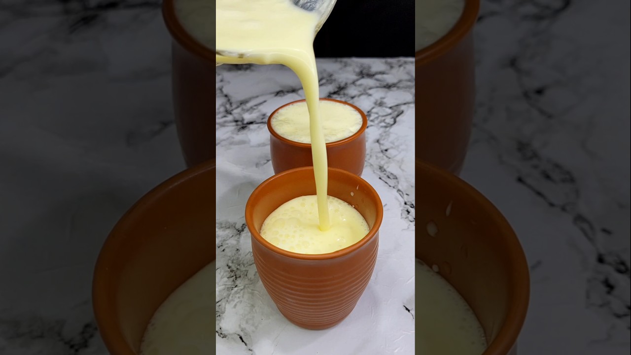 Summer Special Delicious Dry Fruit Lassi #shorts #shortsfeed #food #asmr #lassi