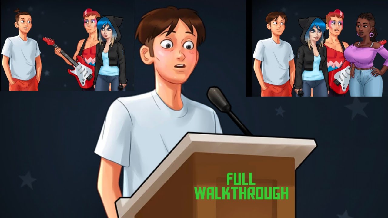 summertime saga miss dewitt full WALKTHOUGH