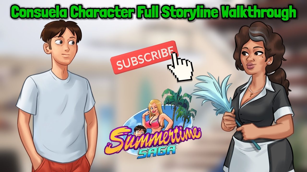 Summertime Saga v0.20.12 Consuela Character Full Storyline Walkthrough