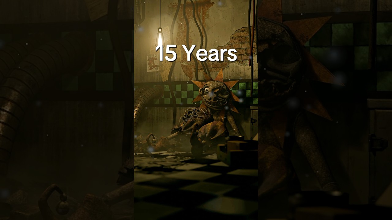 Sun over the years #fnaf #fivenightsatfreddys #fnafsecuritybreach #fnafedit