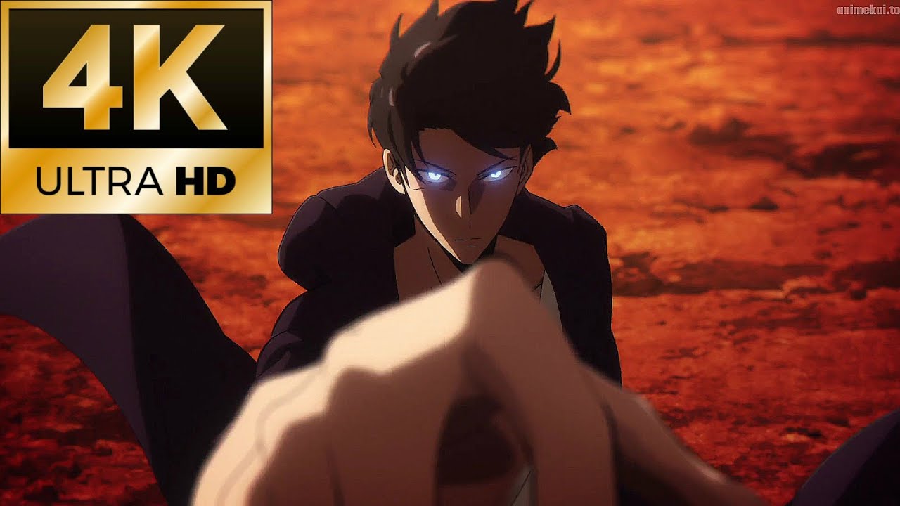 Sung Jinwoo Vs Ant King Beru English Dub | Solo Leveling (4K)