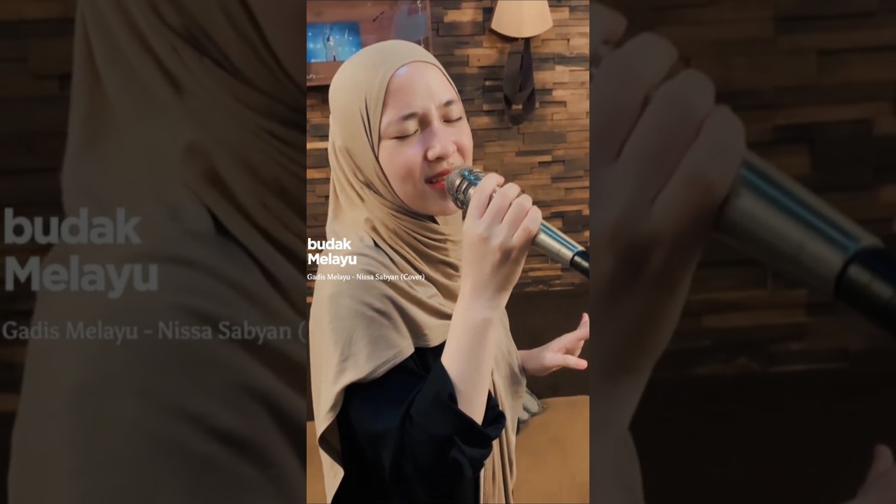 Sungguhlah manis budak Melayu #gadismelayu #nissasabyan