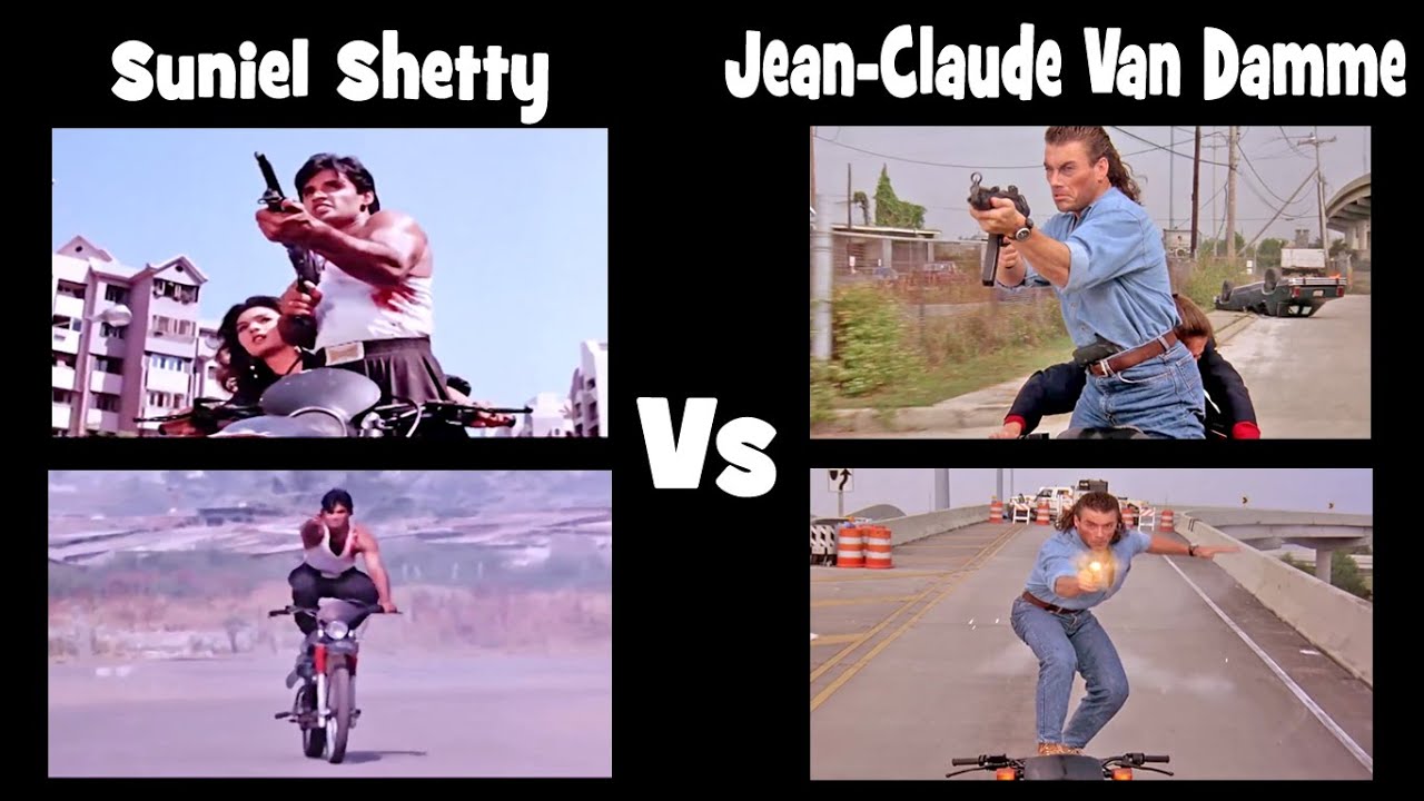 Suniel Shetty Vs Van Damme Hollywood Comparison