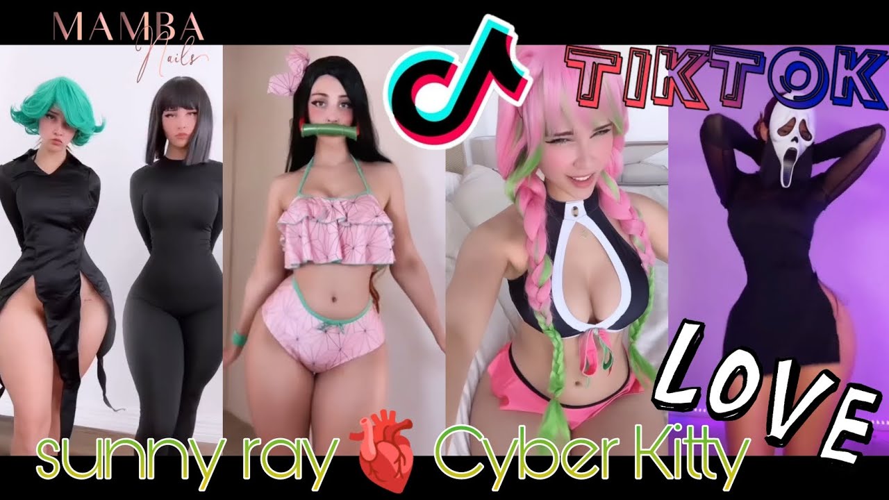 SUNNY RAY 🍾cyber kitty LIKE A BOSS LADY - The Best of Tik Tok - busty girls of tiktok pt-071