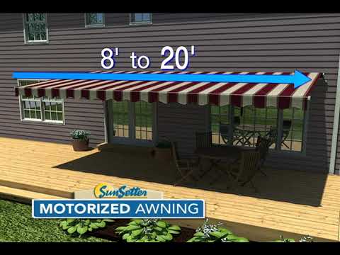 SunSetter Motorized Awning Model