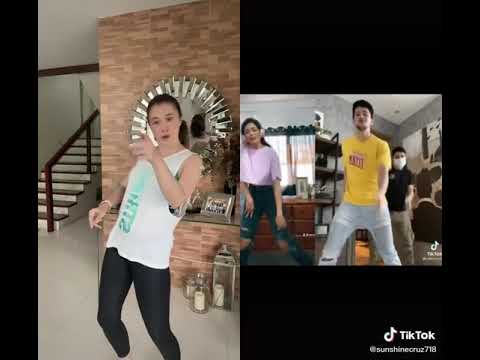 SUNSHINE CRUZ🤩Duet With RAYVER CRUZ TikTok Dance🤗