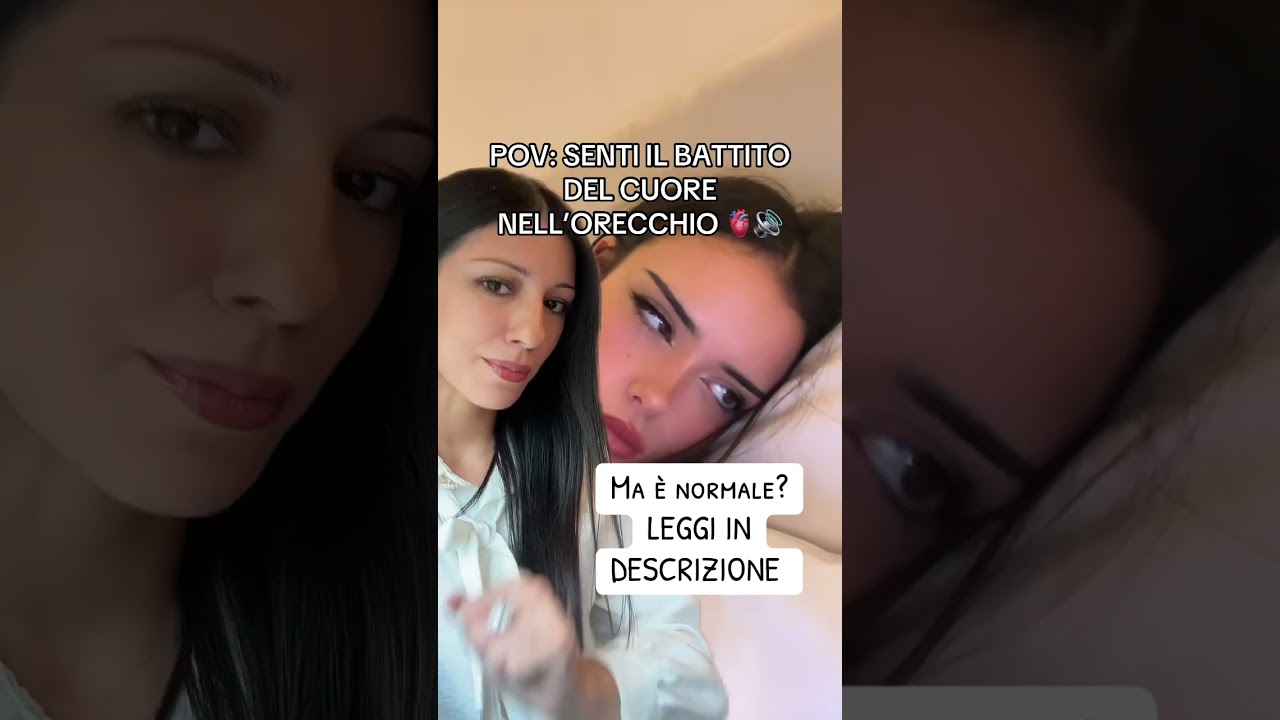 Suono del battito cardiaco nell'orecchio? 🔊🫀Leggi perché in descrizione.