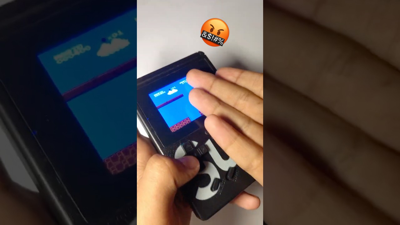 Sup Game Box 400 in 1 – Lost in Mario &  F1! 😡🔥 #retro#gameboy #sup #retrogaming #handheld #sup400