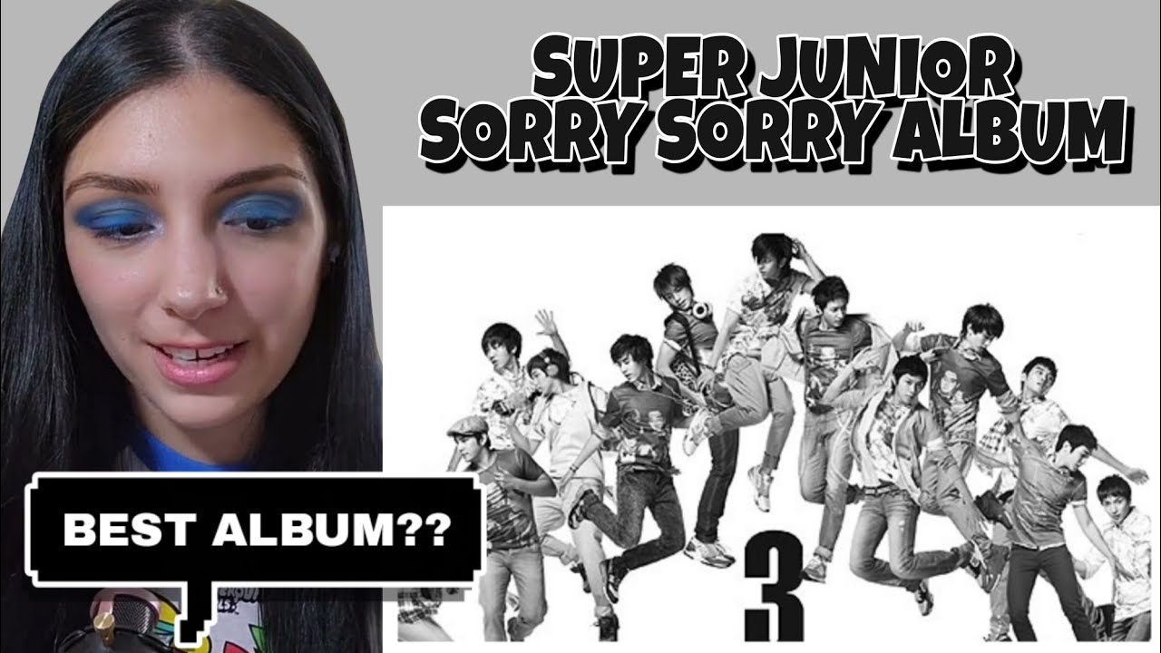 Super Junior 'Sorry Sorry' Album (ICONIC??) | REACTION