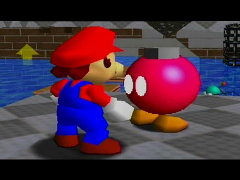 Super Mario 64 100% Walkthrough Part 11 - Wet-Dry World